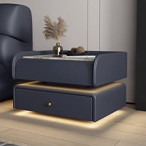 Comodino Intelligente Comodino con Luce LED cassettiera per Camera da Letto con Stazione di Ricarica Wireless Lampada A Induzione Inferiore Comodino Intelligente E Audio Bluetooth. (Color : Blauw, S : Amazon.it: Casa e cucina