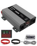 DATOUBOSS Inverter 12v 220v/230v Onda Pura 1500W/3000W, Inverter 1500W Onda Pura, Convertitore 12v 220v 1500w, Con 2 Prese EU, Uscita USB/USB C e Display LCD, Per Camper, Camion, Casa (SAK 12v1500w) : Amazon.it: Elettronica